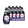 Aanbieding: Robijn Klein & Krachtig Vloeibaar Wasmiddel Black Velvet 665 ml (8 flessen - 152 wasbeurten)