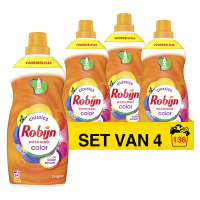 4 flessen - 136 wasbeurten