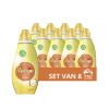 Aanbieding: Robijn Klein & Krachtig Vloeibaar Wasmiddel Color Zwitsal 665 ml (8 flessen - 152 wasbeurten)