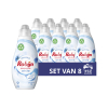 Aanbieding: Robijn Klein & Krachtig Vloeibaar Wasmiddel Stralend Wit 665 ml (8 flessen - 152 wasbeurten)