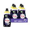 Robijn Aanbieding: Robijn Klein & Krachtig vloeibaar wasmiddel Black Velvet 1190 ml (4 flessen - 136 wasbeurten)  SRO05108