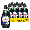 Aanbieding: Robijn Klein & Krachtig vloeibaar wasmiddel Black Velvet 665 ml (8 flessen - 152 wasbeurten)