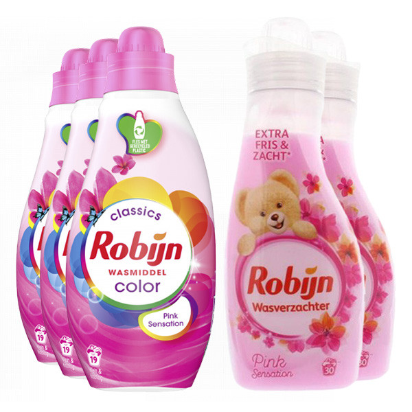 Robijn Aanbieding: Robijn Perfect Match Pink Sensation (57 wasbeurten)  SRO05094 - 1