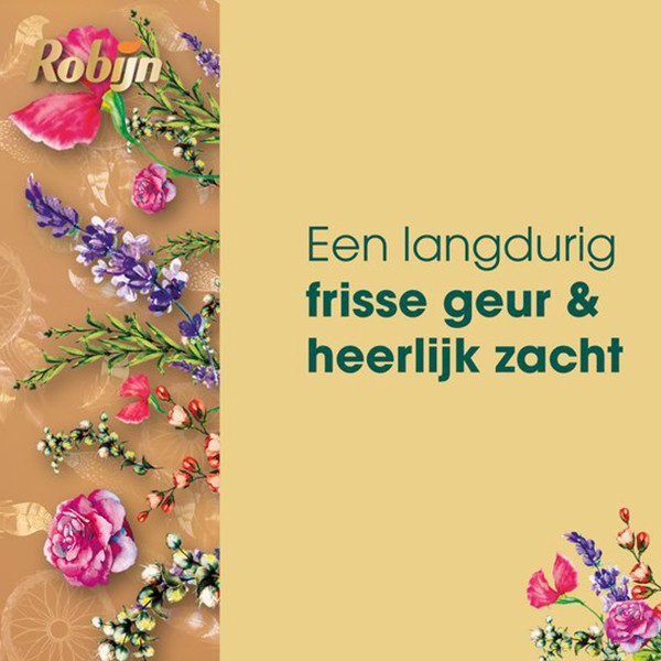 Aanbieding: Robijn Perfect Match Wasmiddel & Wasverzachter Bohemian Blossom (5 flessen - 57 wasbeurten) SRO05473 - 5