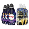 Aanbieding: Robijn Perfect Match Wasmiddel & Wasverzachter Zwart Beautiful Mystery (5 flessen - 57 wasbeurten) SRO05467 - 1