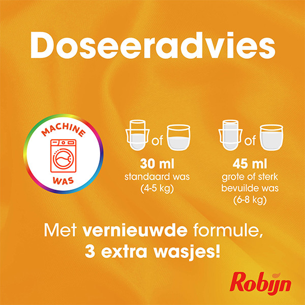 Aanbieding: Robijn Perfect Match Wasmiddel, Wasverzachter & Wasparfum Passiebloem & Bergamot (4 flessen - 44 wasbeurten) SRO05459 - 2