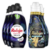 Aanbieding: Robijn Perfect Match Wasmiddel en Wasverzachter Black Velvet & Beautiful Mystery (57 wasbeurten)