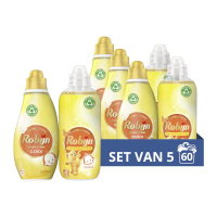 Robijn Aanbieding: Robijn Perfecte Match Wasmiddel & Wasverzachter Color Zwitsal (5 flessen - 60 wasbeurten)  SRO05233