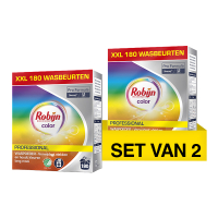 Aanbieding: Robijn Professional Color Waspoeder 8 kg (2 stuks - 360 wasbeurten) SRO05476
