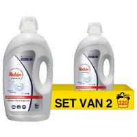 Robijn Aanbieding: Robijn Professional Klein&Krachtig Stralend Wit Wasmiddel  2x 4,32 L (320 wasbeurten)  SRO05223