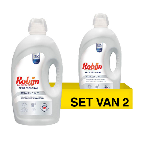 Aanbieding: Robijn Professional Klein & Krachtig Stralend Wit Wasmiddel (8,64 liter - 320 wasbeurten) SRO05223 - 2