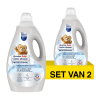 Aanbieding: Robijn Professional wasverzachter Sensitive Puur & Zacht 5 liter (2 flessen - 400 wasbeurten) SRO05014 - 1