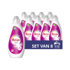 Robijn Aanbieding: Robijn Vloeibaar Wasmiddel Color Pink Sensation 700 ml (8 flessen - 112 wasbeurten)  SRO05066 - 1