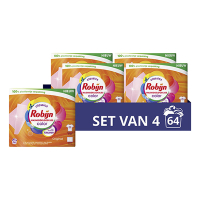 Robijn Aanbieding: Robijn Wasmiddeldoekjes Color (4 dozen - 64 wasbeurten)  SRO05118