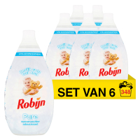 Robijn Aanbieding: Robijn Wasverzachter Pure 870 ml (6 flessen - 348 wasbeurten)  SRO00219