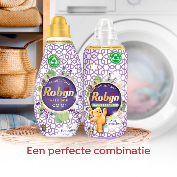 Robijn Aanbieding: Robijn Wasverzachter Spa Sensation 825 ml (8 flessen - 264 wasbeurten)  SRO05165 - 5