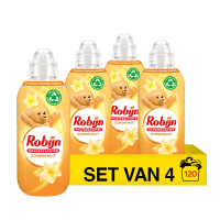 Aanbieding: Robijn Wasverzachter Zomerfruit 604 ml (4 flessen - 120 wasbeurten) SRO05455