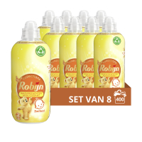 Robijn Aanbieding: Robijn Wasverzachter Zwitsal 1250 ml (8 flessen - 400 wasbeurten)  SRO05204