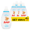 Robijn Aanbieding: Robijn wasverzachter Intense Pure ultra geconcentreerd (6 flessen - 348 wasbeurten)  SRO00219