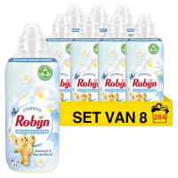 Robijn Aanbieding: Robijn wasverzachter Jasmijn & Sandelhout 825 ml (8 flessen - 264 wasbeurten)  SRO05153