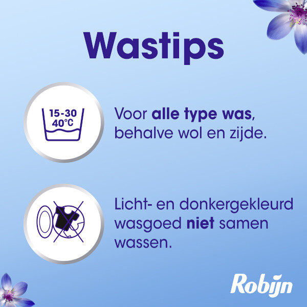 Robijn Advanced Quickwash Vloeibaar Wasmiddel Morning Dew​ 837 ml (22 wasbeurten) SRO05352 - 6