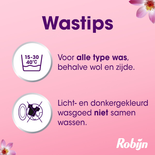 Robijn Advanced Quickwash Vloeibaar Wasmiddel Sunset Bloom 837 ml (22 wasbeurten) SRO05356 - 5