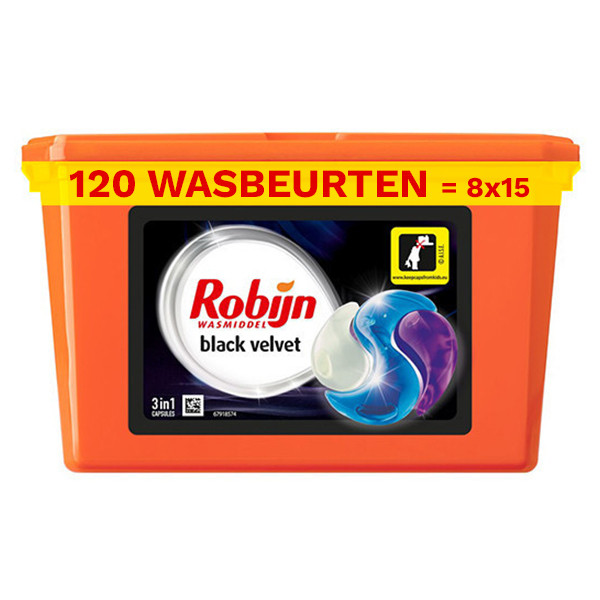 Robijn Black Velvet wasmiddel capsules (120 wasbeurten)  SRO05205 - 1