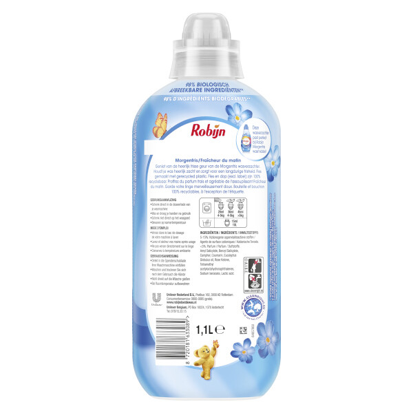 Robijn Classics Morgenfris Wasverzachter ​1 L (55 wasbeurten) SRO05370 - 2