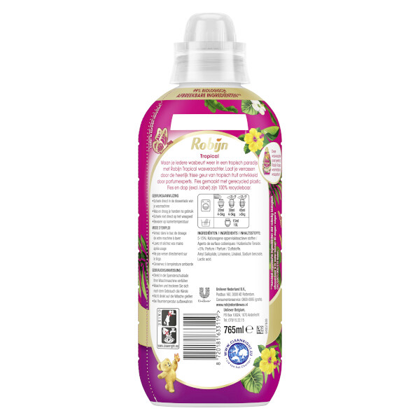 Robijn Collections Tropical Wasverzachter 765 ml (38 wasbeurten) SRO05348 - 2