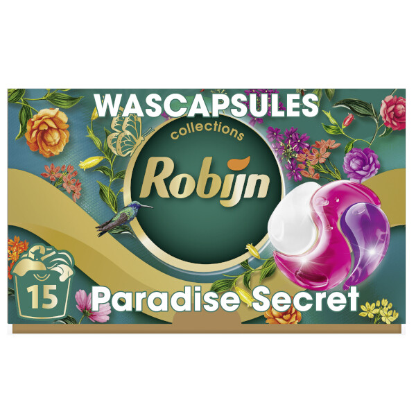 Robijn Collections 3 in 1 Wascapsules Paradise Secret (15 wasbeurten) SRO05360 - 3