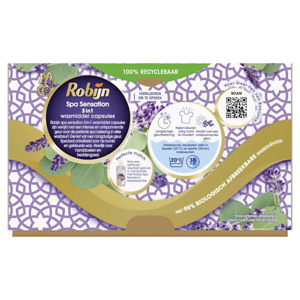 Robijn Collections 3 in 1 Wascapsules Spa Sensation (15 wasbeurten) SRO05362 - 3