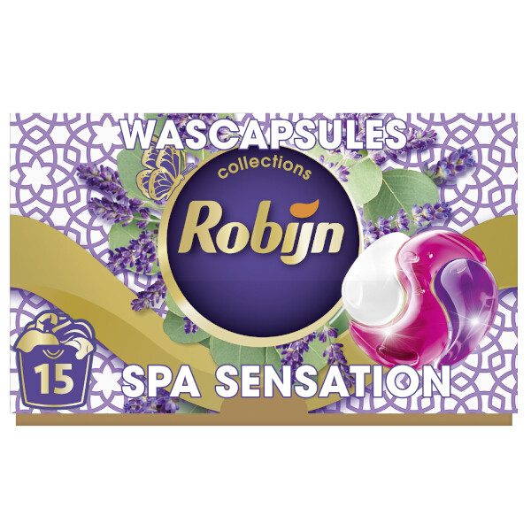 Robijn Collections 3 in 1 Wascapsules Spa Sensation (15 wasbeurten) SRO05362 - 2