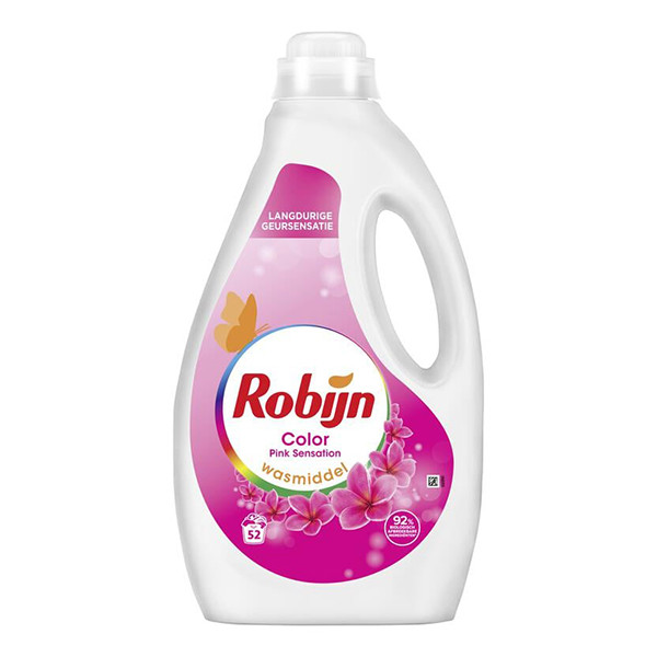 Robijn Color Pink Sensation Vloeibaar Wasmiddel 2,6 liter (52 wasbeurten) SRO05411 - 2