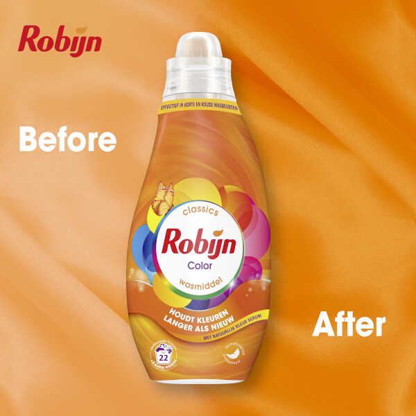 Robijn Klein & Krachtig Color Vloeibaar Wasmiddel 665 ml (22 wasbeurten) SRO05338 Robijn Klein & Krachtig Color Vloeibaar Wasmiddel 665 ml (22 wasbeurten) SRO05338 - 5