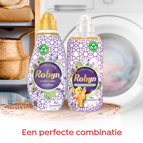 Robijn Klein & Krachtig Vloeibaar Wasmiddel Spa Sensation Color 665 ml (19 wasbeurten)  SRO05081 - 3