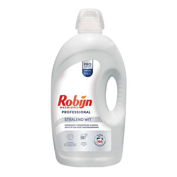 Robijn Professional Klein & Krachtig Stralend Wit Wasmiddel (4,32 liter - 160 wasbeurten) SRO05222 - 2