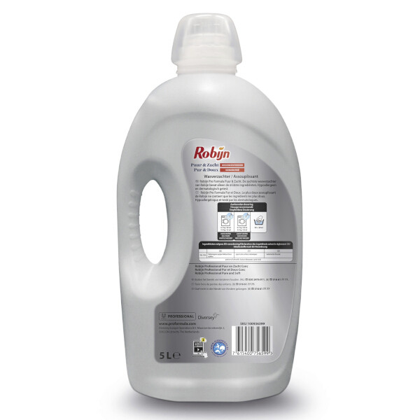 Robijn Professional wasverzachter Puur & Zacht (5 liter)  SRO05013 - 2