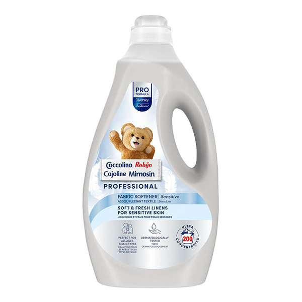 Robijn Professional wasverzachter Sensitive Puur & Zacht 5 liter (200 wasbeurten) SRO05013 - 1