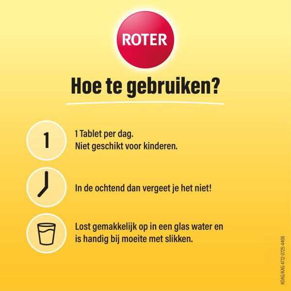 Roter Vitamine C 1000 mg Sinaasappel-Ananas Bruistabletten (15 stuks) SRO05400 - 4