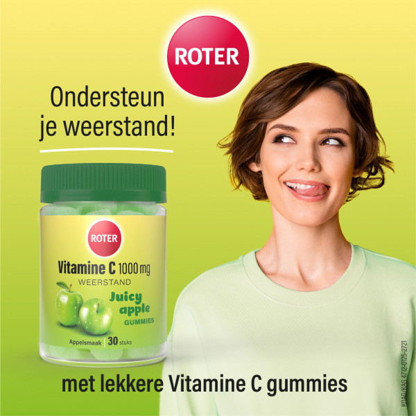 Roter Vitamine C 1000 mg Appel Gummies (30 stuks) SRO05391 - 2