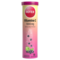 Roter Vitamine C 1000 mg Appel Zwarte Bes Bruistabletten (15 stuks) SRO05396