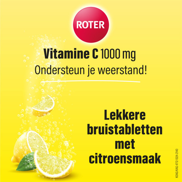 Roter Vitamine C 1000 mg Citroen Duopack Bruistabletten (2 x 20 stuks) SRO05387 - 3