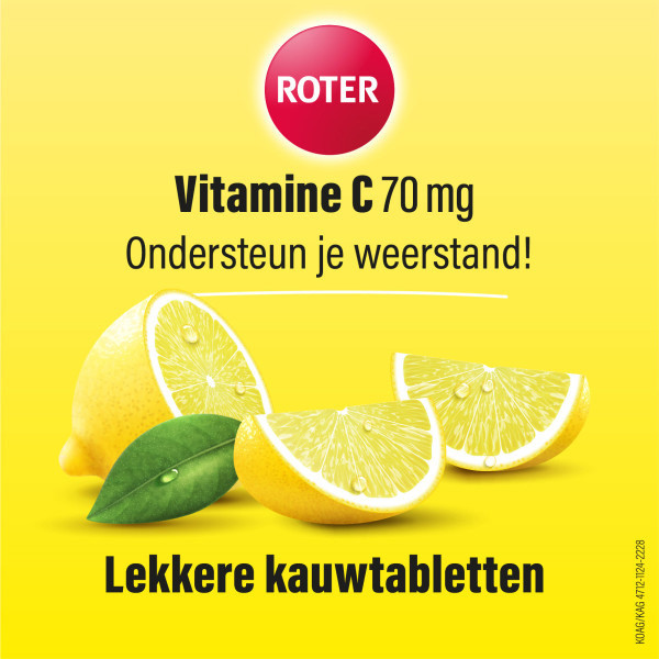 Roter Vitamine C 70 mg Citroen Kauwtabletten (200 stuks) SRO05384 - 2