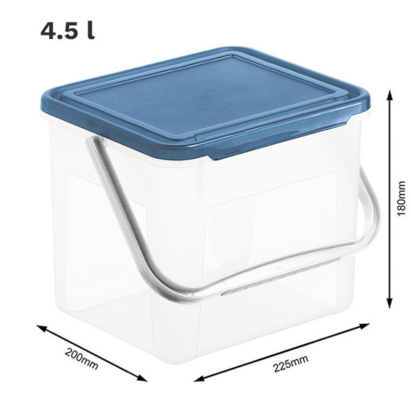 Rotho Waspoederbox met hengsel 3 kg (blauw)  SRO03039 - 4