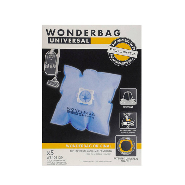 Rowenta Wonderbag Universeel WB406120 (5 zakken)  SRO01011 - 1