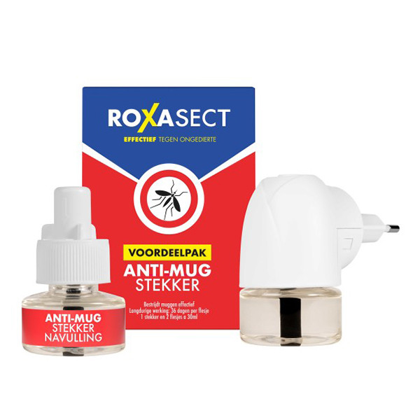 Roxasect Anti-Mug Stekker Voordeelpak + 2 Navullingen SRO05401 - 1
