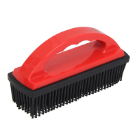 Rubber Haarverwijderingsborstel + Handvat (123schoon huismerk) SDR08642