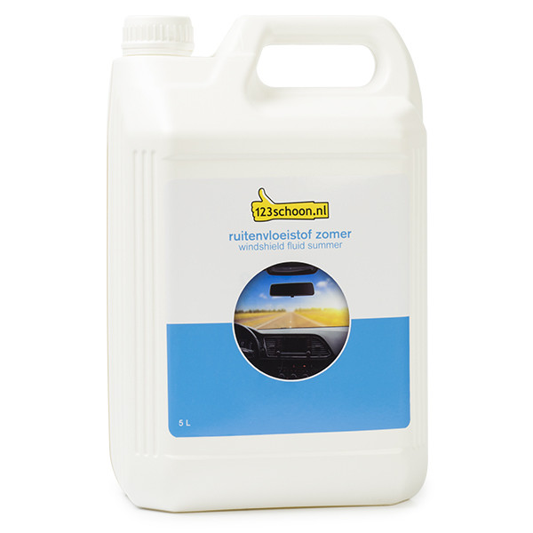 Ruitenwisservloeistof Zomer 5 liter (123schoon huismerk)  SDR06051 - 1