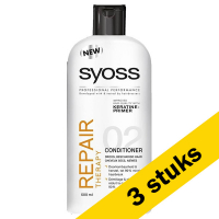 SYOSS Aanbieding: 3x Syoss Repair Therapy conditioner (500 ml)  SSY00046