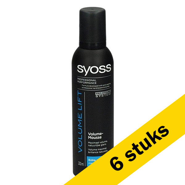 SYOSS Aanbieding: 6x Syoss Volume Lift mousse (250 ml)  SSY00053 - 1